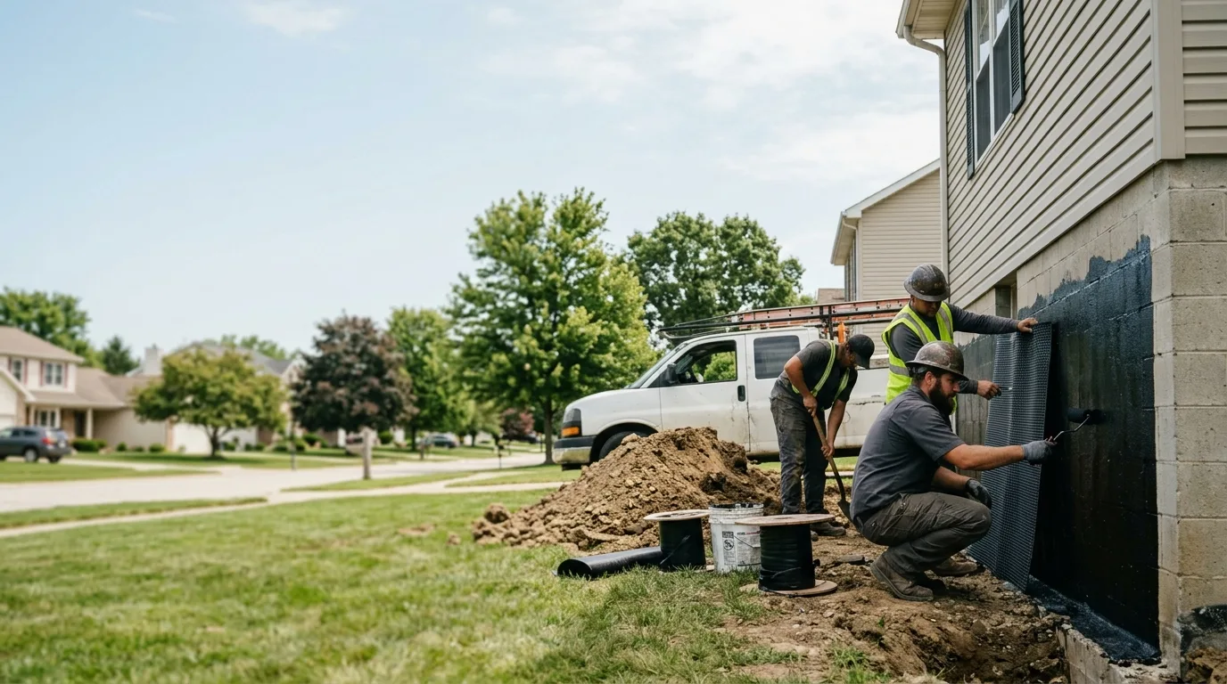 Basement Waterproofing in Fort Loramie, OH near me